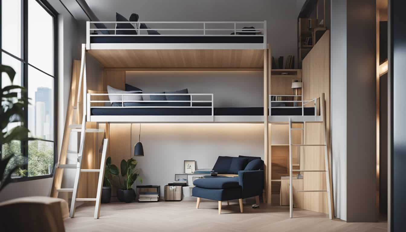 Loft Bed Singapore Maximizing Space in Your Bedroom Kaizenaire