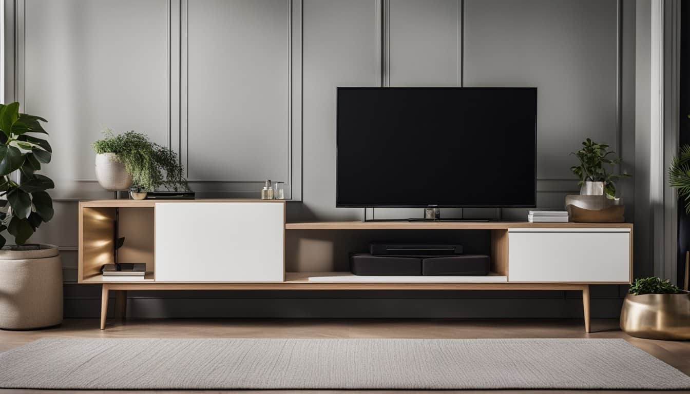 TV Console Singapore The Best Deals on Stylish Entertainment Centers