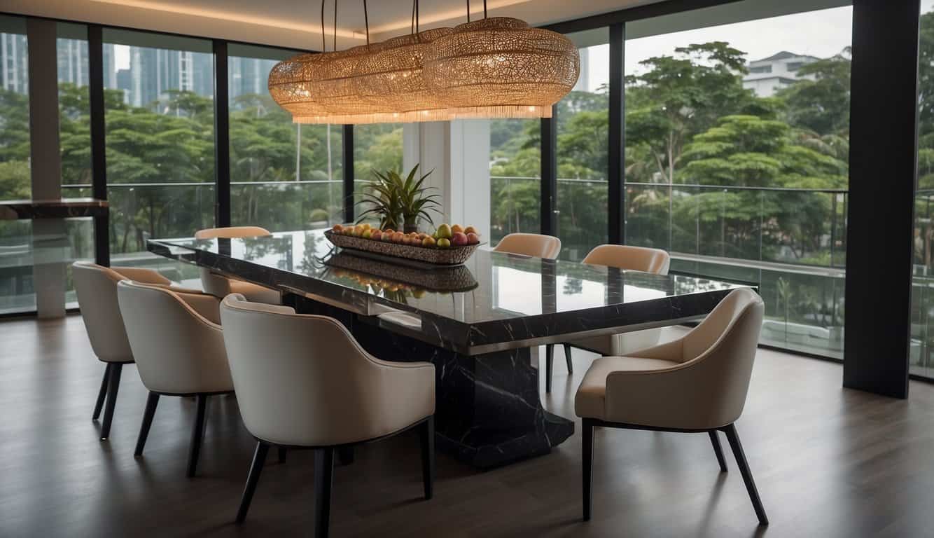 Luxury Dining Table Singapore Elevate Your Dining Experience with
