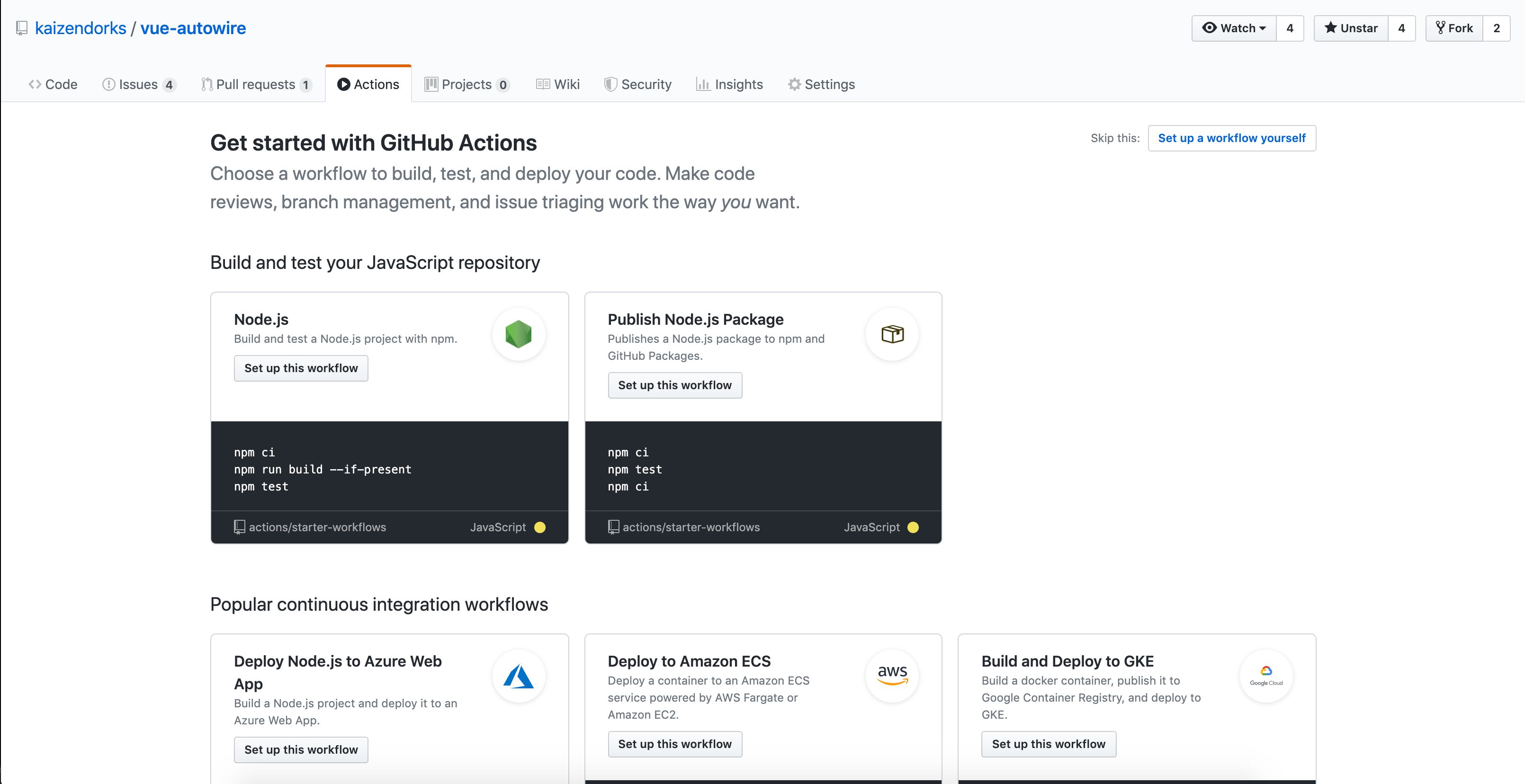Deploying to GitHub Pages using GitHub Actions Kaizen Dorks