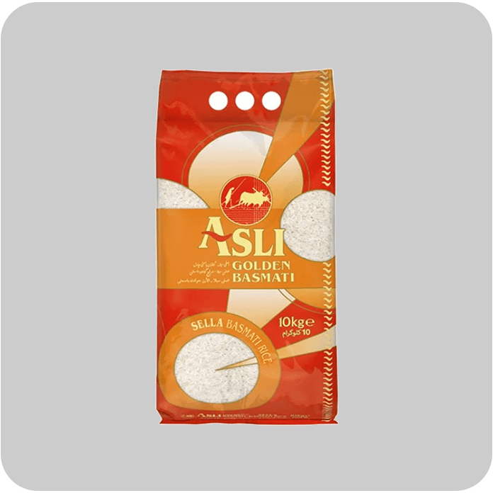 Asli Golden Sella Basmati Rice 10kg