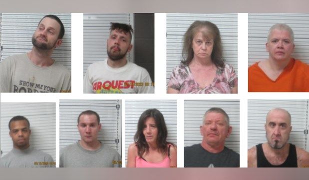 9 arrested in Montgomery County drug bust KAKE
