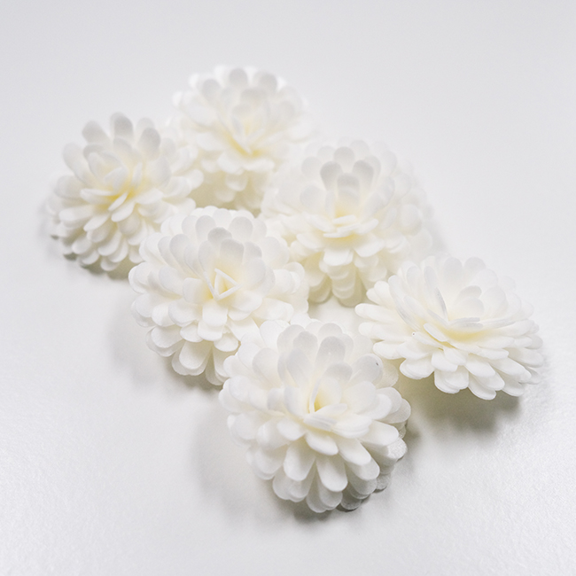 PomPom edible wafer paper flowers 12pk