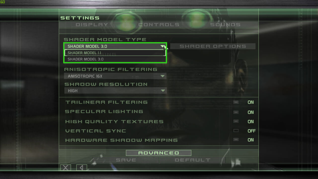 【PC/Win10】『Splinter Cell Chaos Theory』をプレイする前にすべきこと/イントロスキップ、グラフィック強化