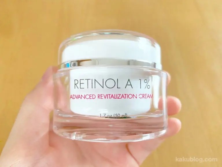 【iHerb】レチノールA1クリームのシミ・シワ消し効果と使い方