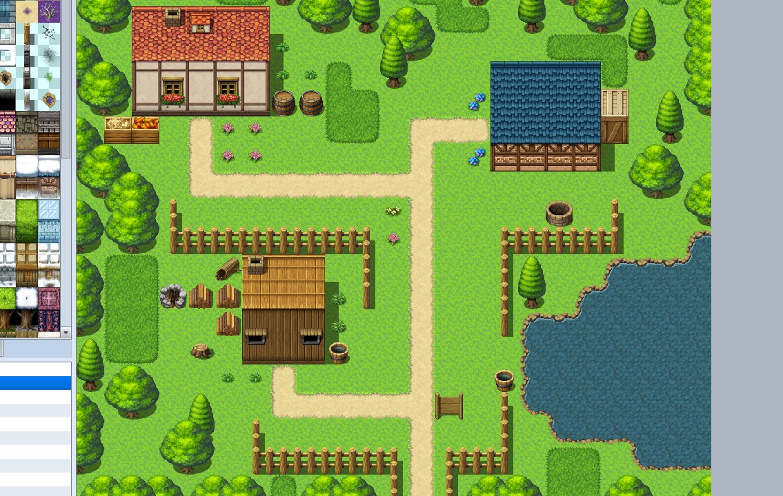 【初心者向け】RPGツクールMV使い方講座 マップ制作編 くろの隠れ里