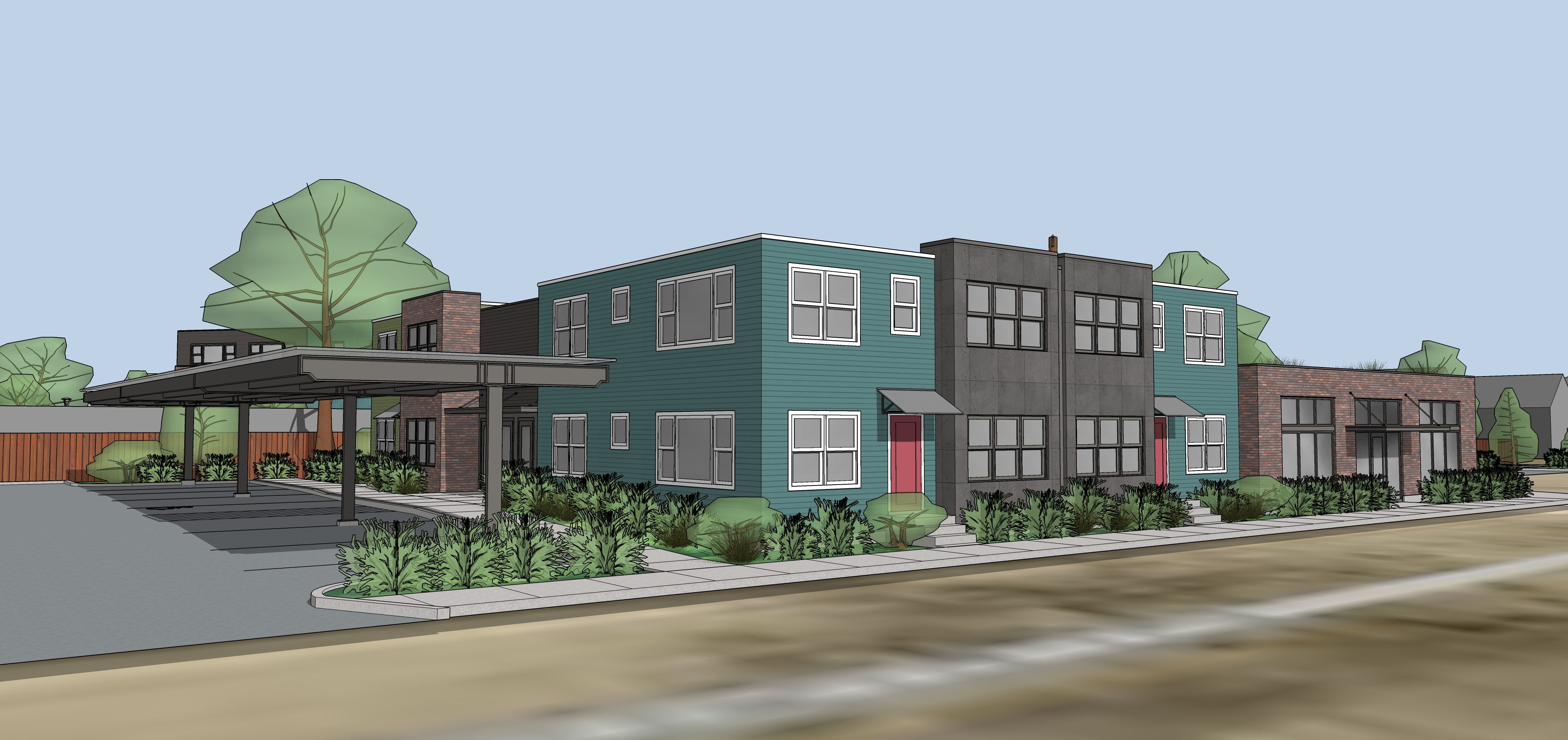 Eastside Square Kalamazoo County Land Bank