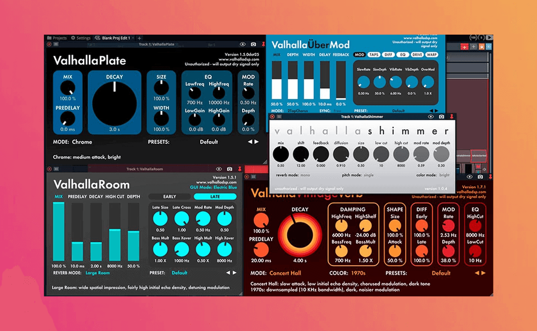 Valhalla DSP Plugins Collection 2023 Crack Free Download VST Plugins