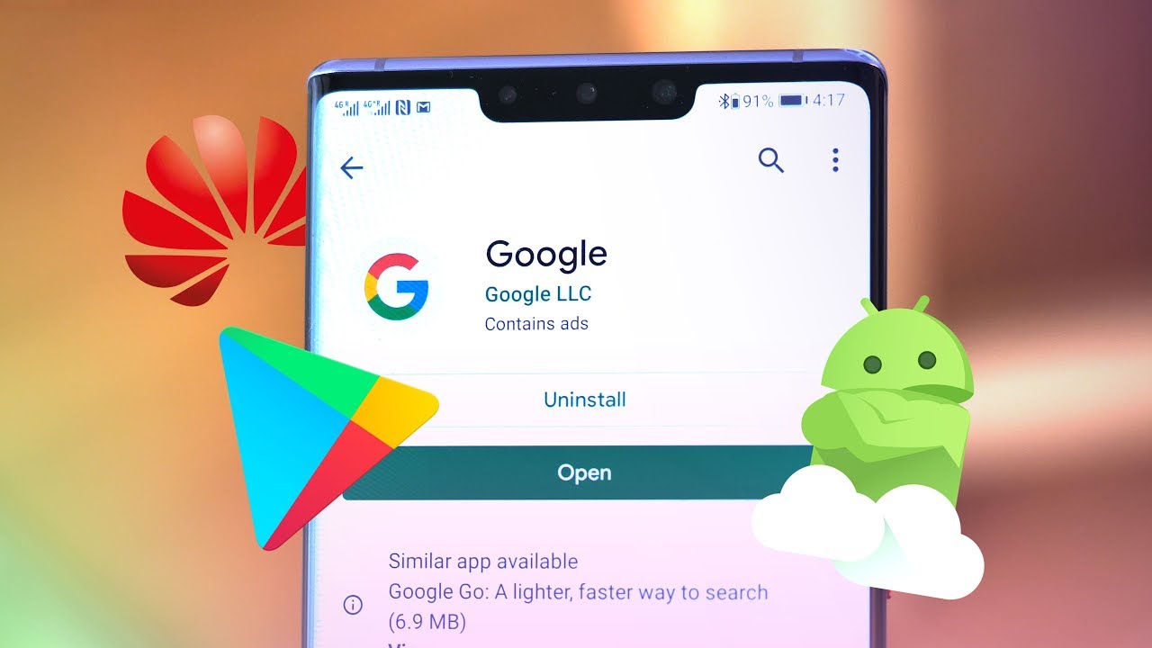 آموزش نصب فروشگاه گوگل پلی روی گوشی‌ هوآوی Mate 30 Pro کالاسودا