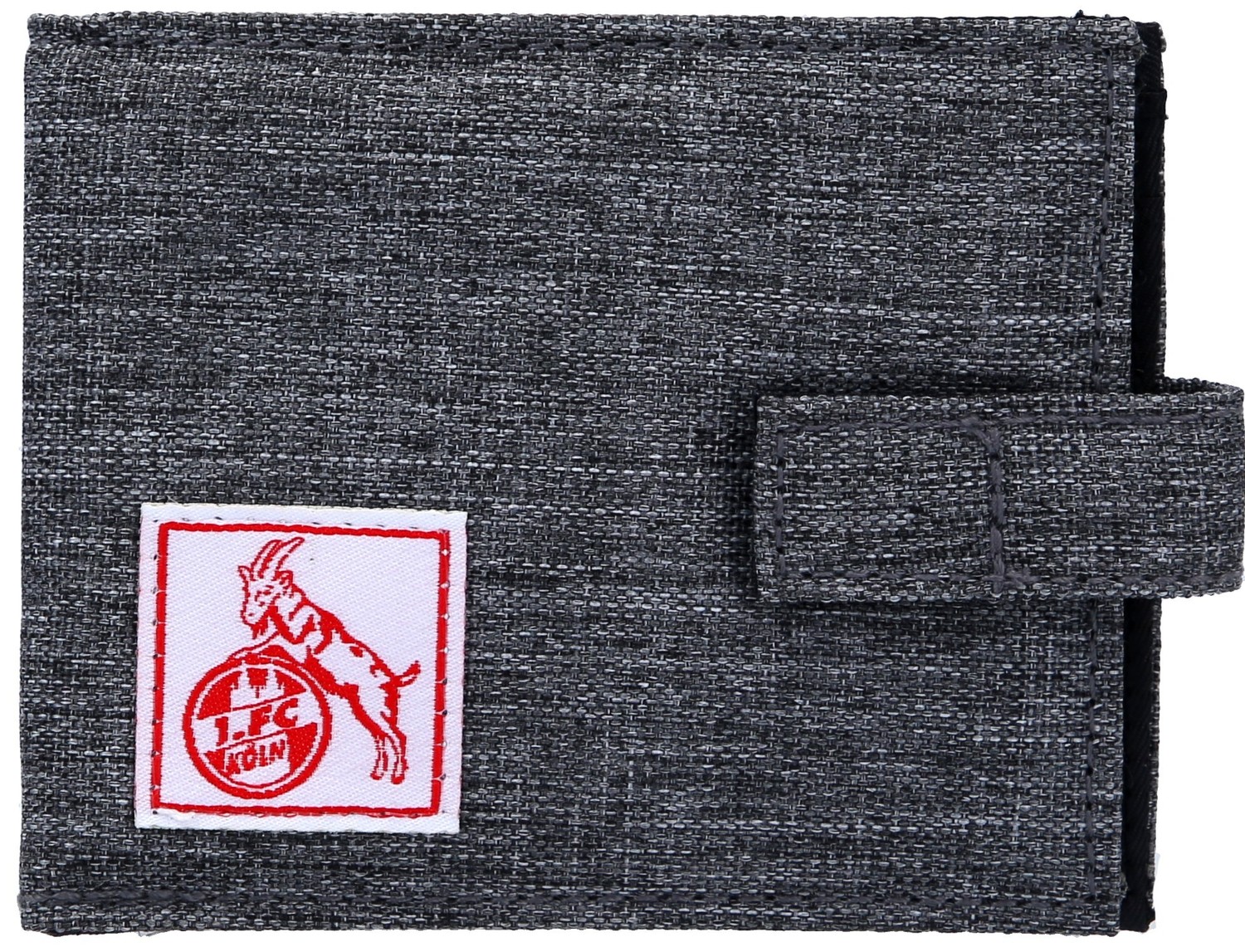 1. FC Köln Geldbörse 11 x 9 cm, grau