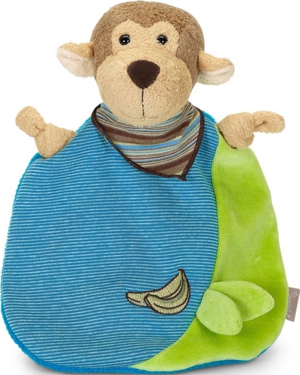 Sterntaler Schmusetuch Anton Affe mit Rassel, 26cm