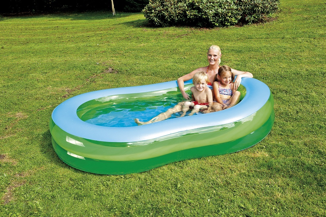 JumboPool 8förmig ca. 250x147x40cm