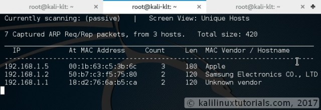 Netdiscover Mac Os