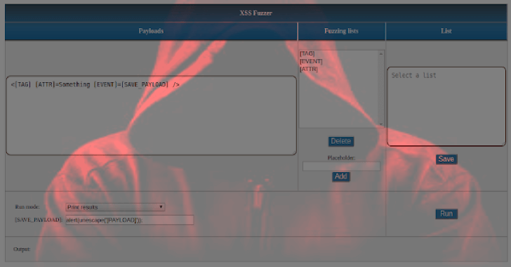 Xss Fuzzer Tool To Generates Xss Payloads On User Defined Vectors