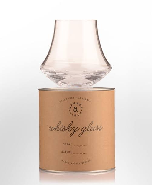 Hand Blown Whisky Glass Kalki Moon Distilling and Brewing