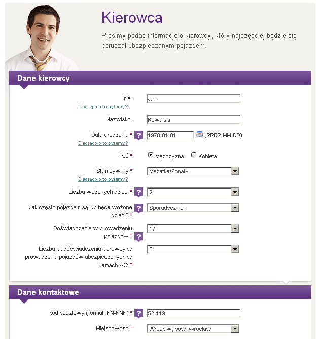 Kalkulator OC ceny już od 201 zł oblicz składkę! klaro.pl