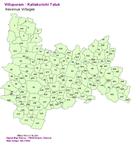 Kallakurichi Map