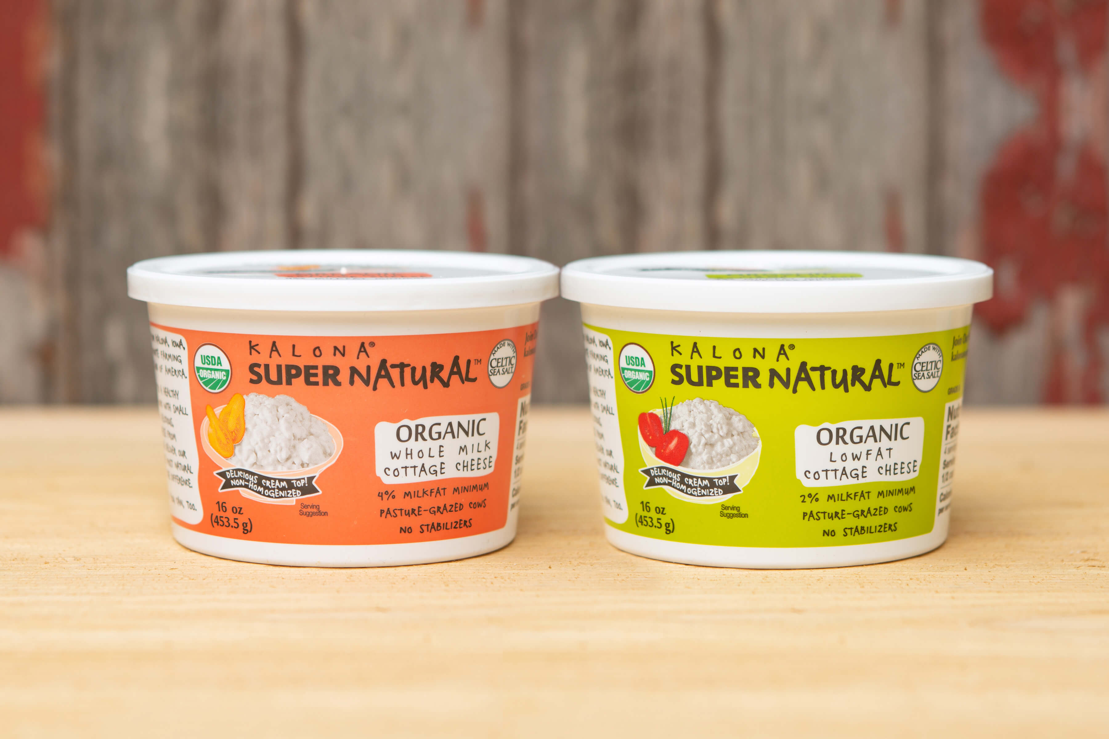 Organic Whole Milk Cottage Cheese Kalona SuperNatural