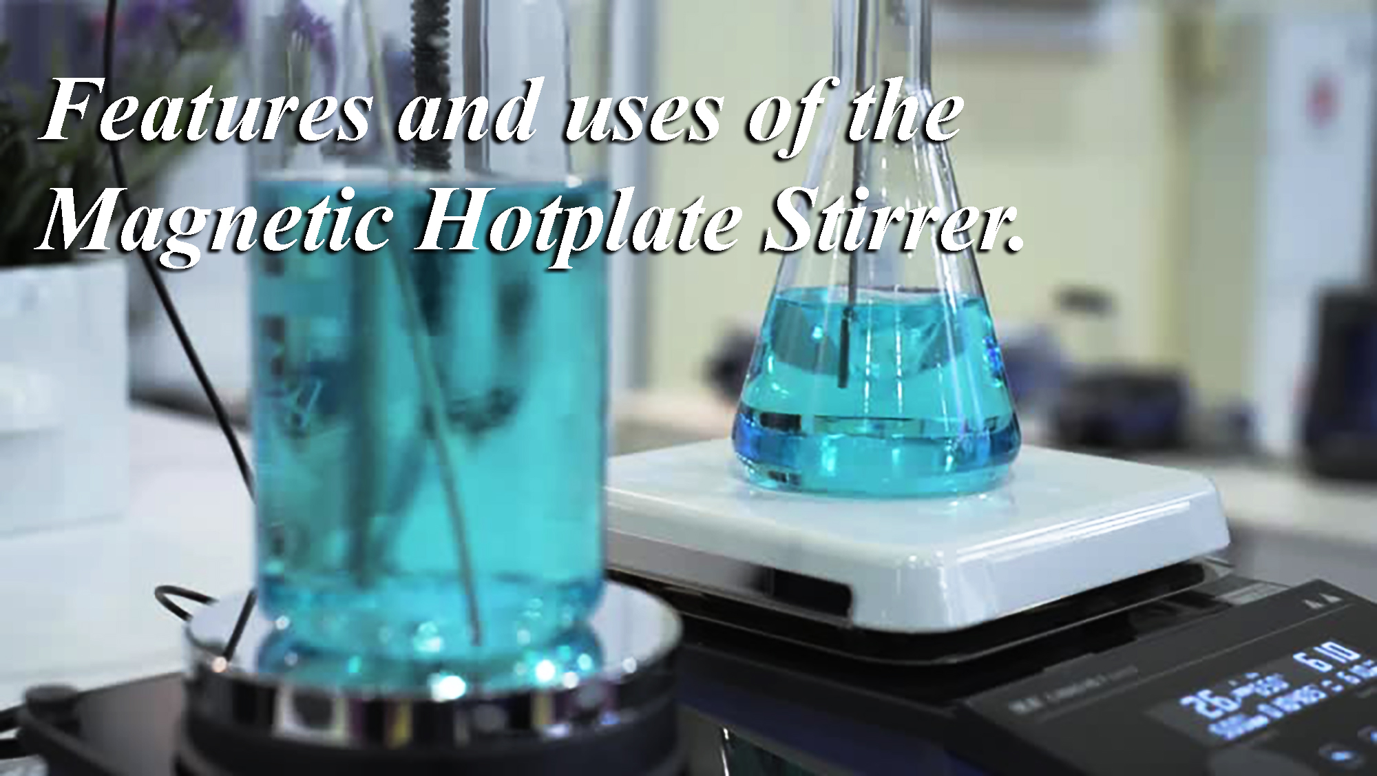 Features and uses of the Hotplate Stirrer Kalstein France