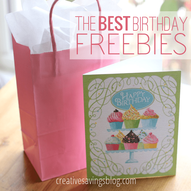 The Best Birthday Freebies