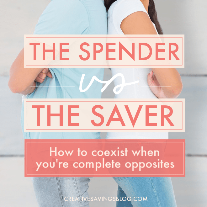 Can a Spender and Saver Stay Happily Married? YES! Here's How!!