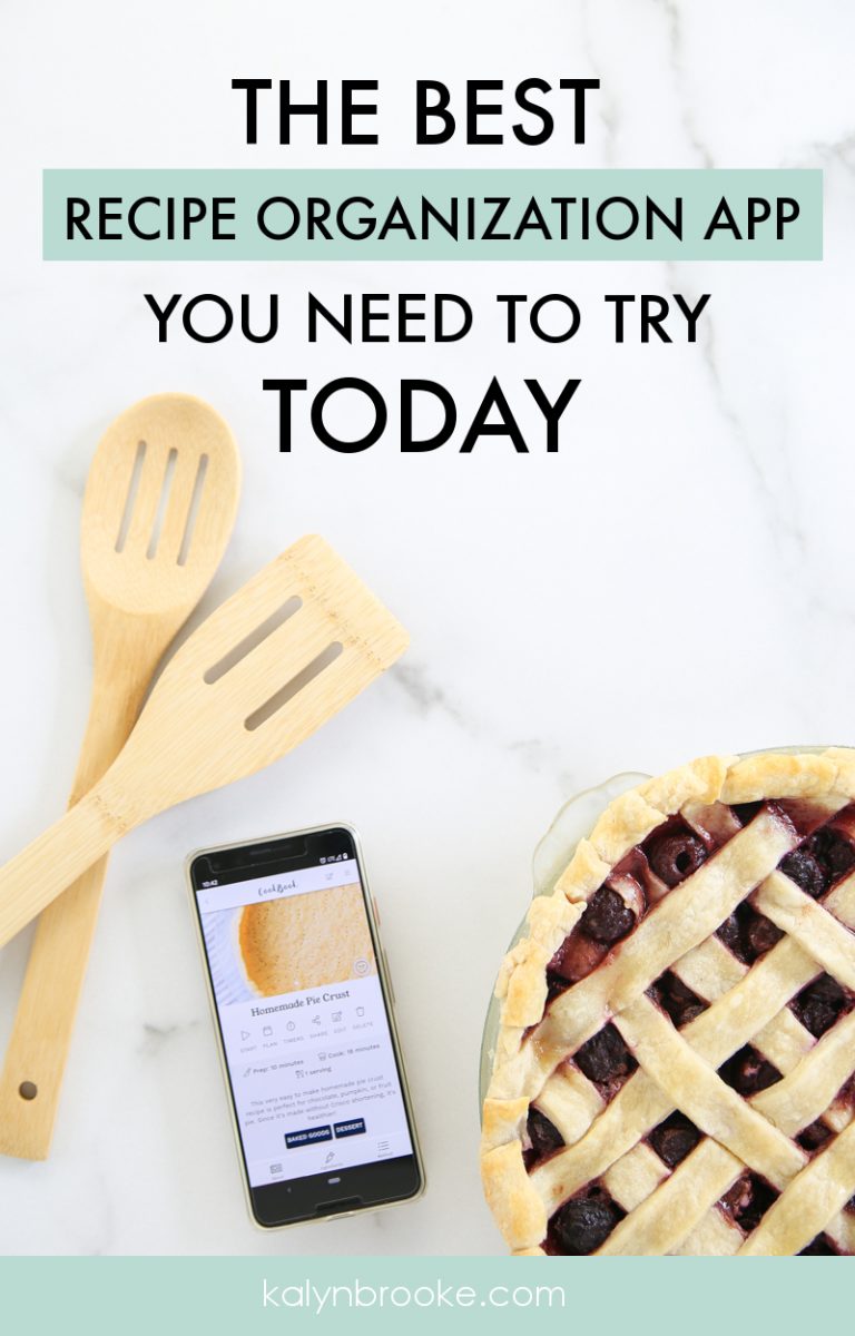 Declutter Your Cookbooks with The Best Recipe Organizer App!