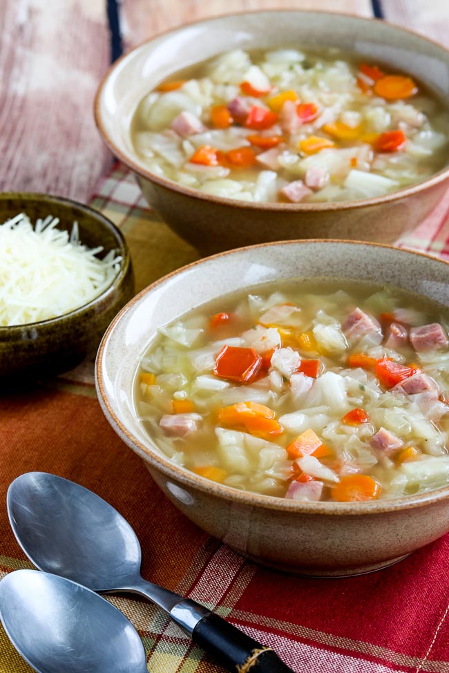 Instant Pot Ham and Cabbage Soup Kalyn's Kitchen