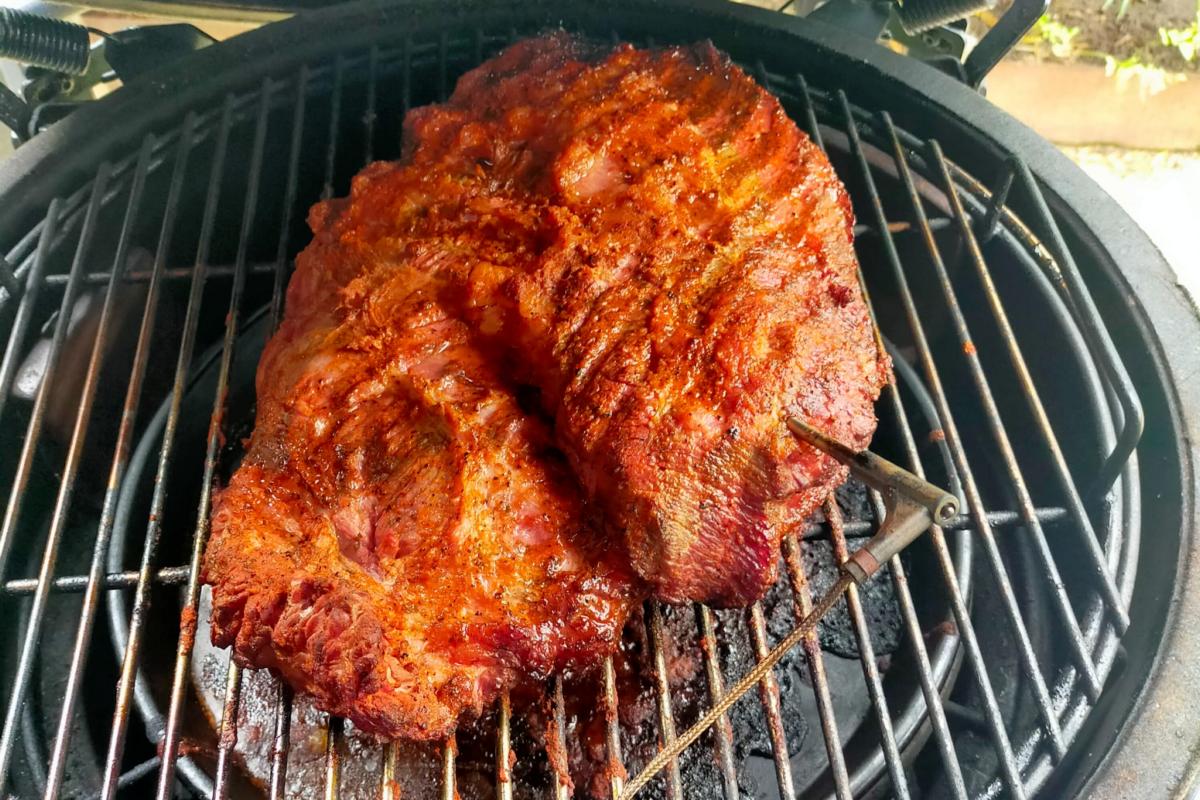 Pastrami Kamado recept Kamado Express