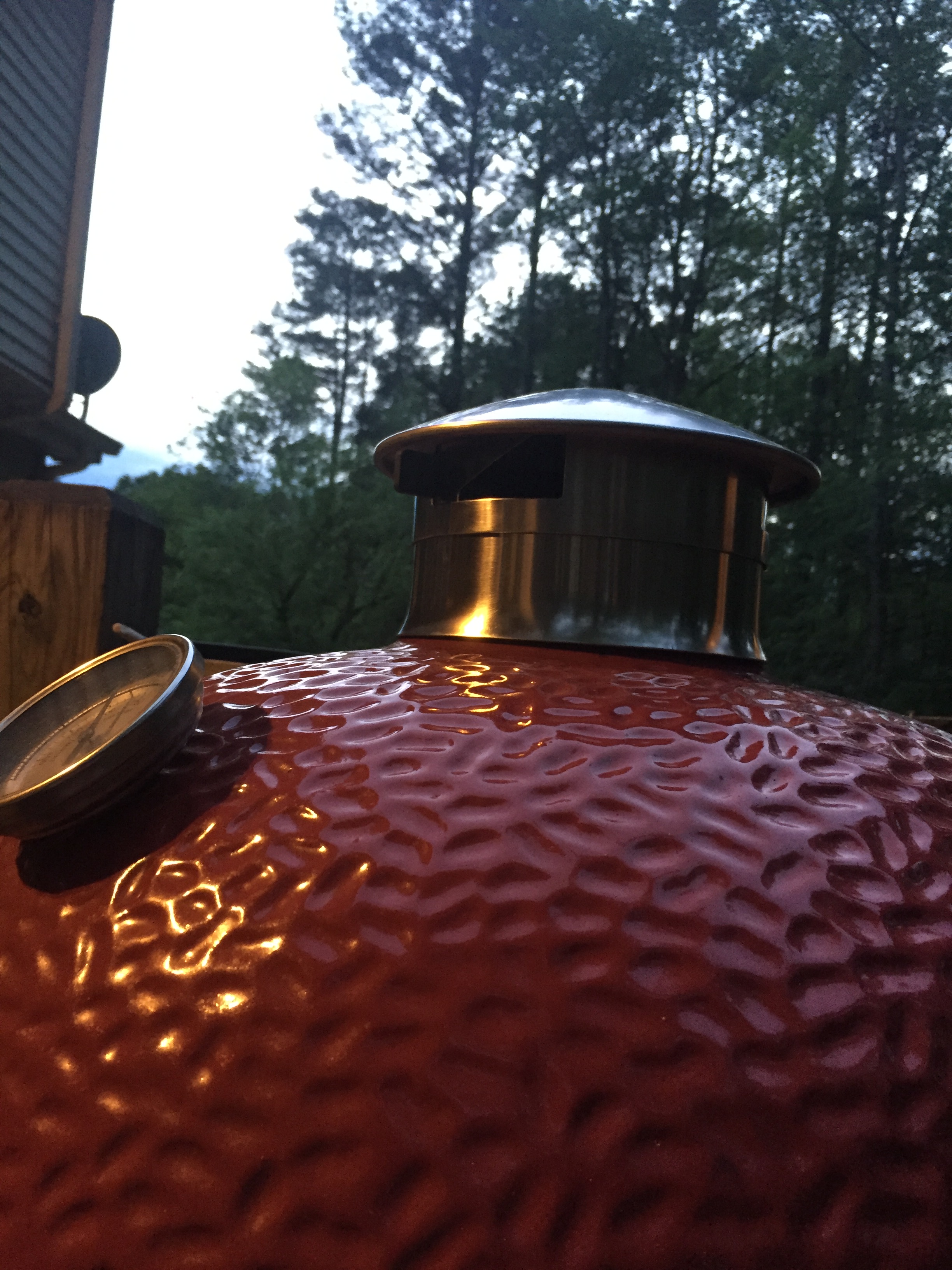 Smokeware Chimney Cap Review Kamado Grillin all foods outdoor