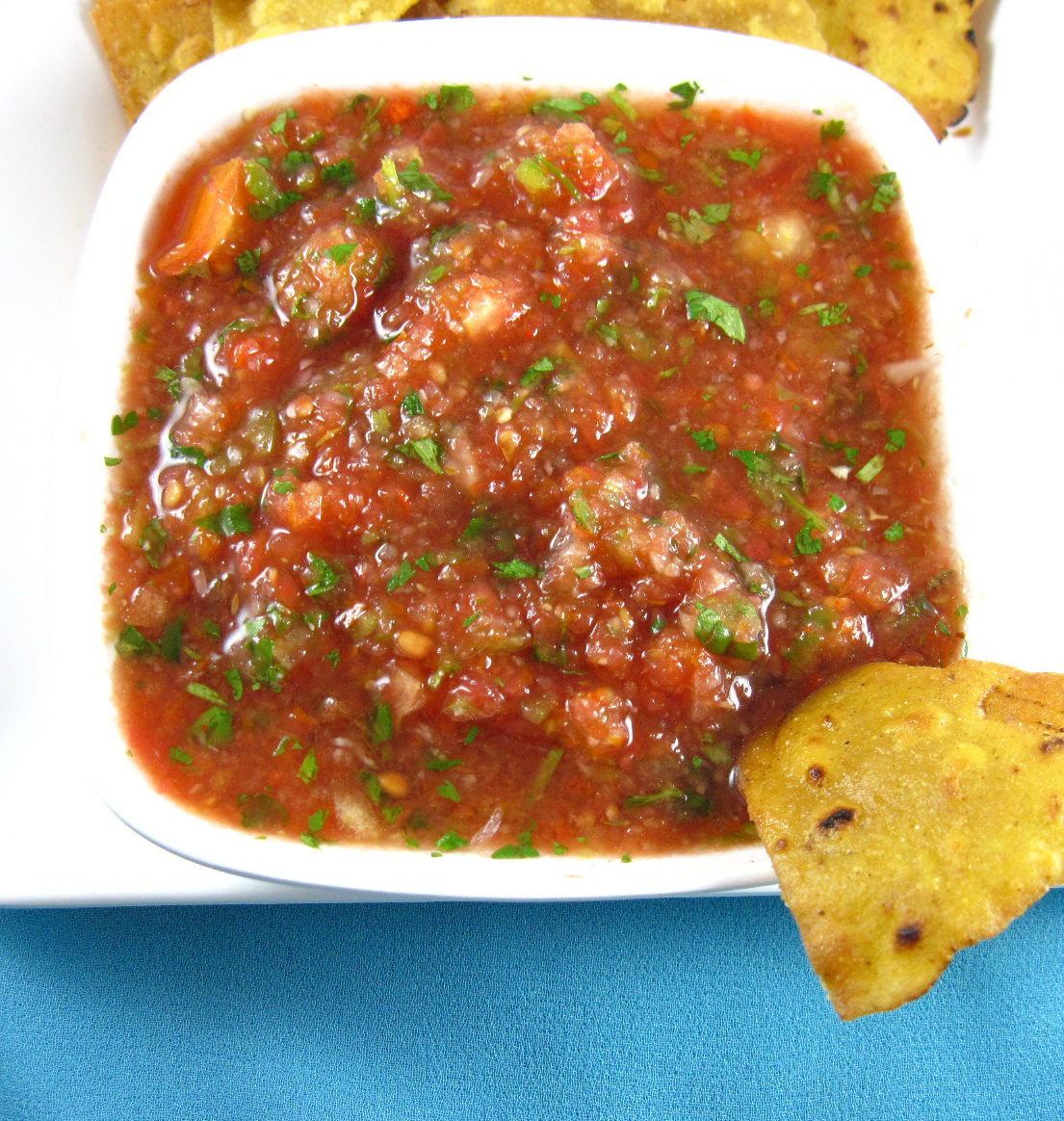 Homemade Salsa Recipe Mexican Restaurant Style