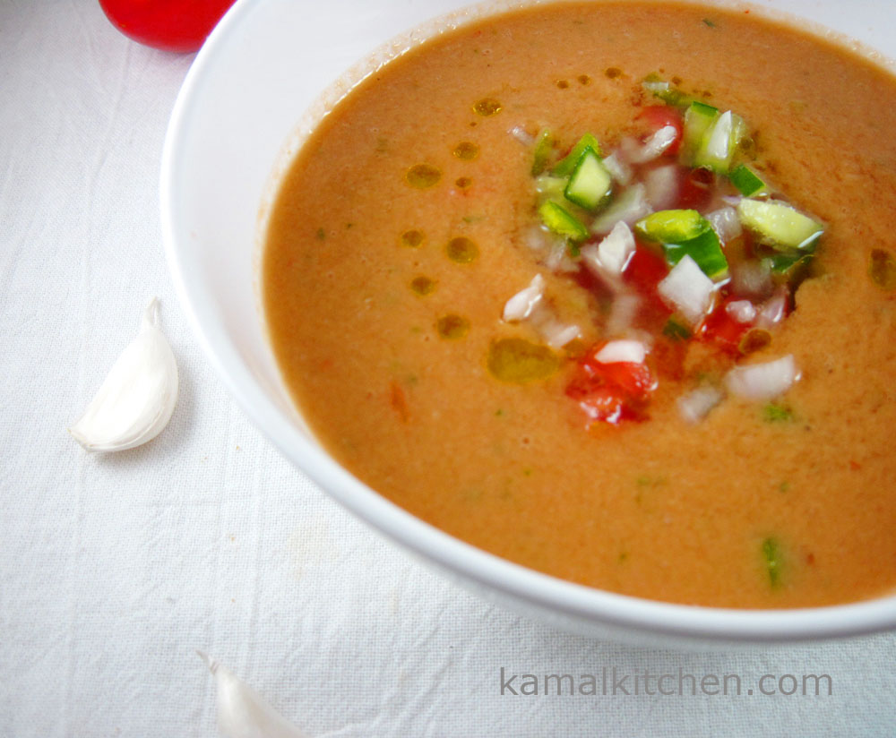 Gazpacho Cold Spanish Tomato Soup Recipe