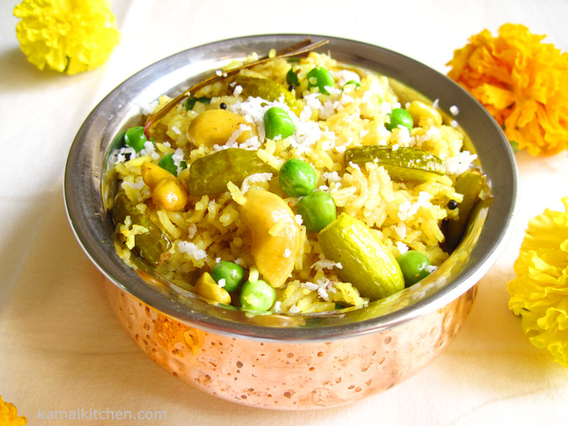 MasaleBhat Spiced Rice from Maharashtra