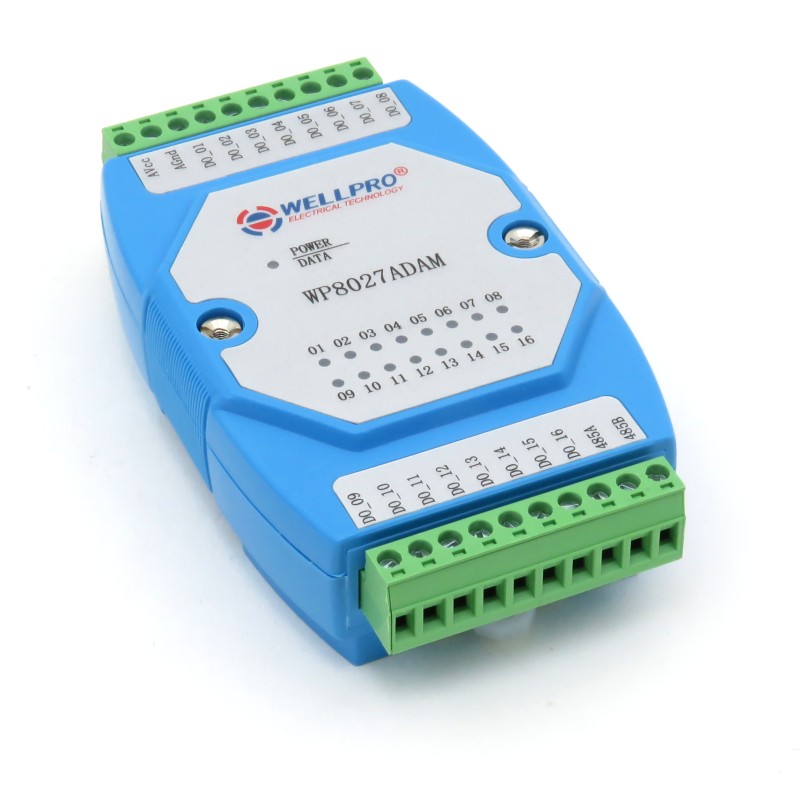 WP8027ADAM digital output module with RS485 interface Kamami on