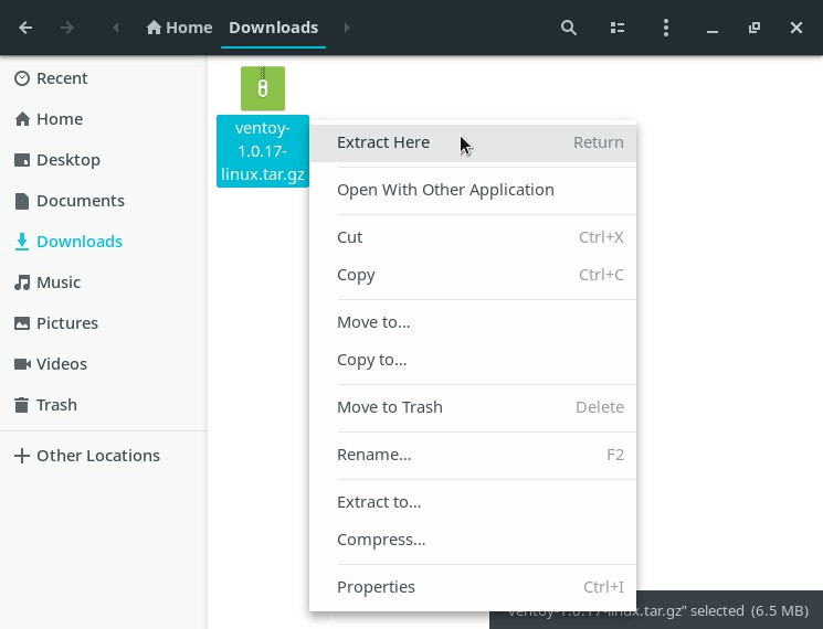 Ventoy create a multiboot USB drive by simply copying ISO images to it