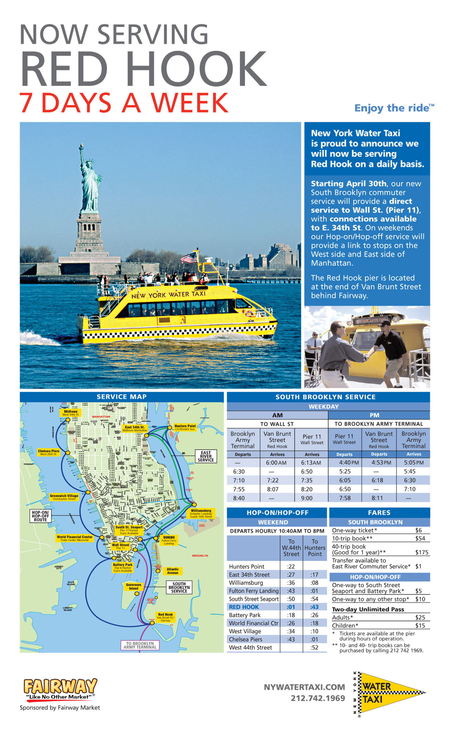 New York Water Taxi Kameny Design