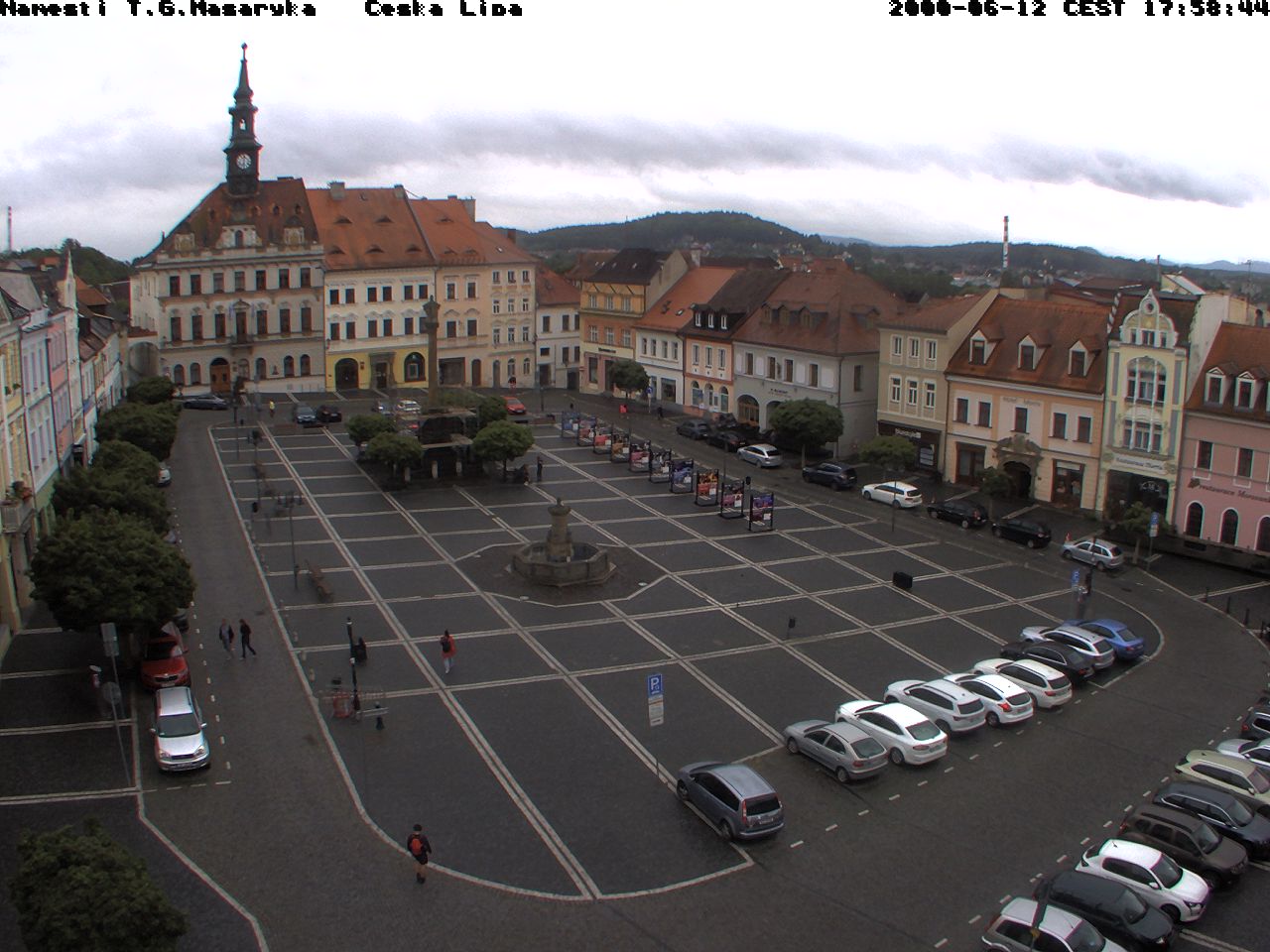 Windy Webcams Ceska Lipa Ceska Lipa City Square Webcam North Bohemia Czech Republic
