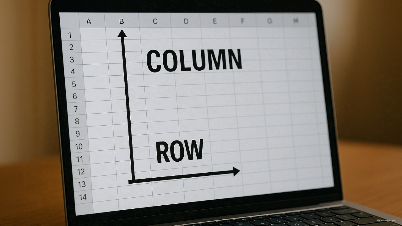 Column vs Row Difference Between Rows and Columns Kamerpower™