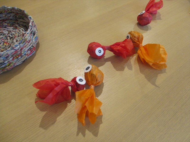 ☆金魚すくい☆ みずほの小規模多機能 地域包括ケアの概念栃木県宇都宮市(かみこもりや)の介護サービス社会福祉