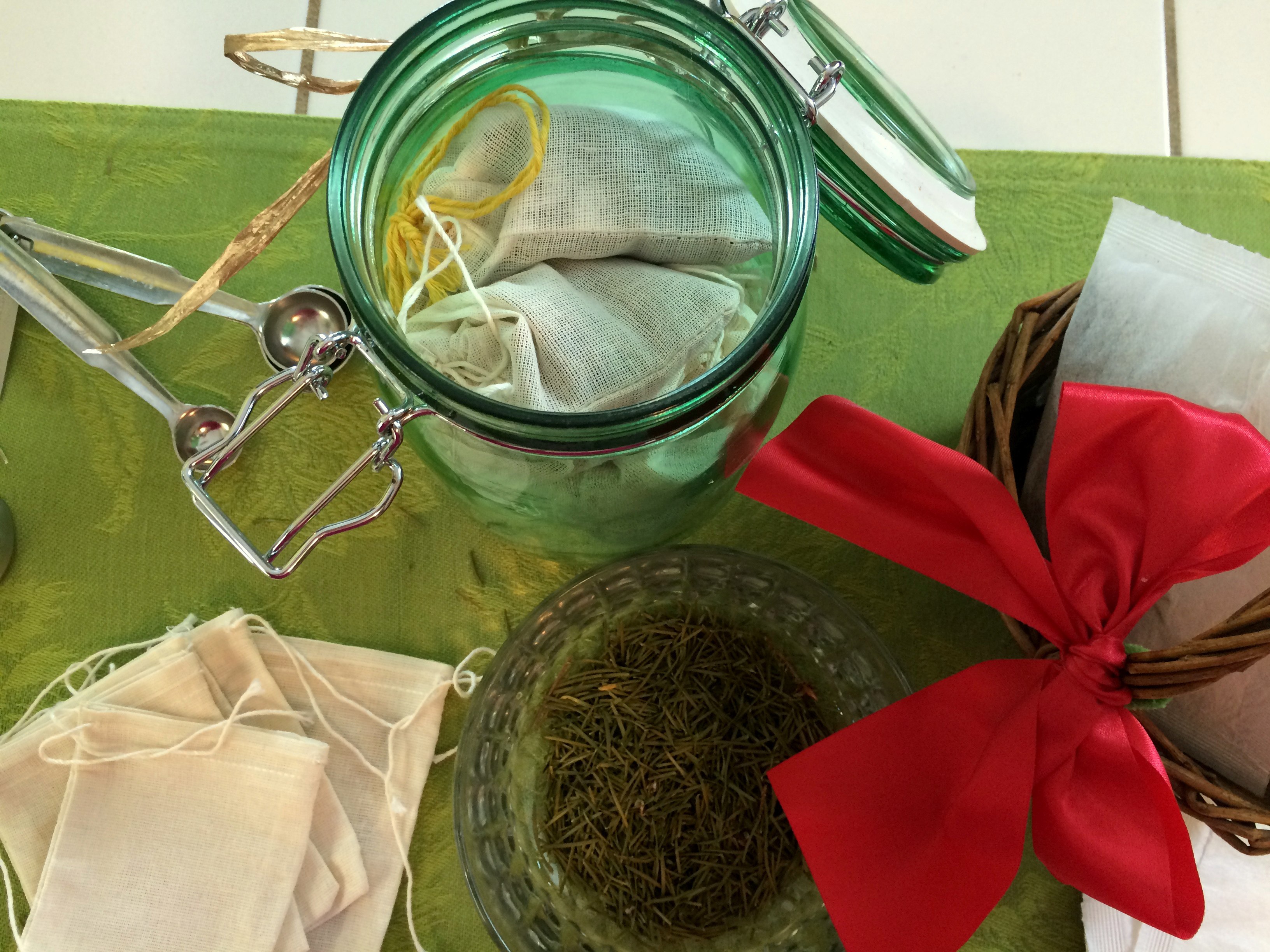 How to Make Herbal Tub Tea Living Awareness Institute