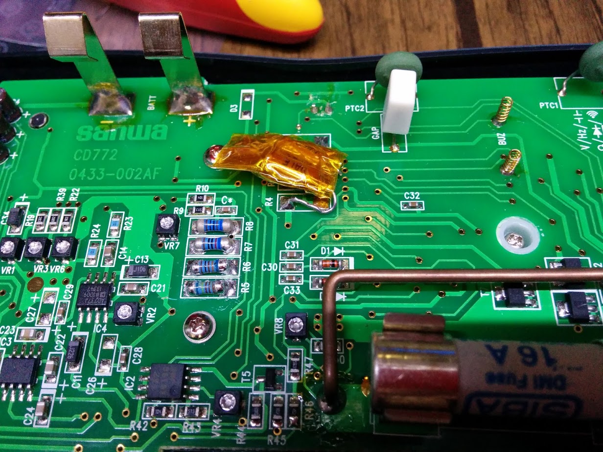 Improve the accuracy of a SANWA CD772 Multimeter Kam Personal Blog