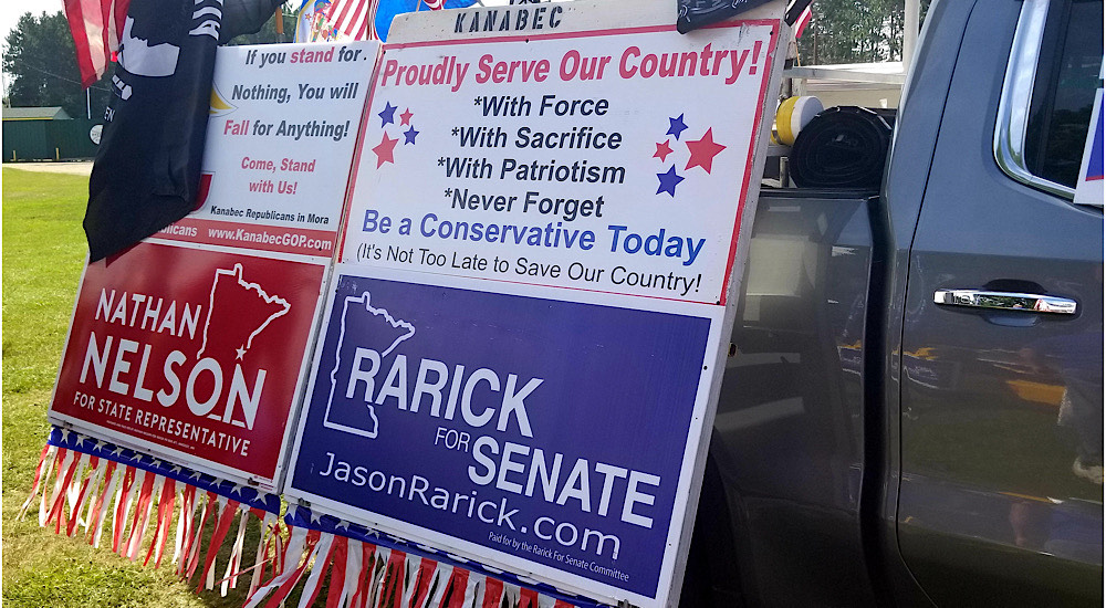 Join us at the Fair Booth! Walk in the Parades! Kanabec County