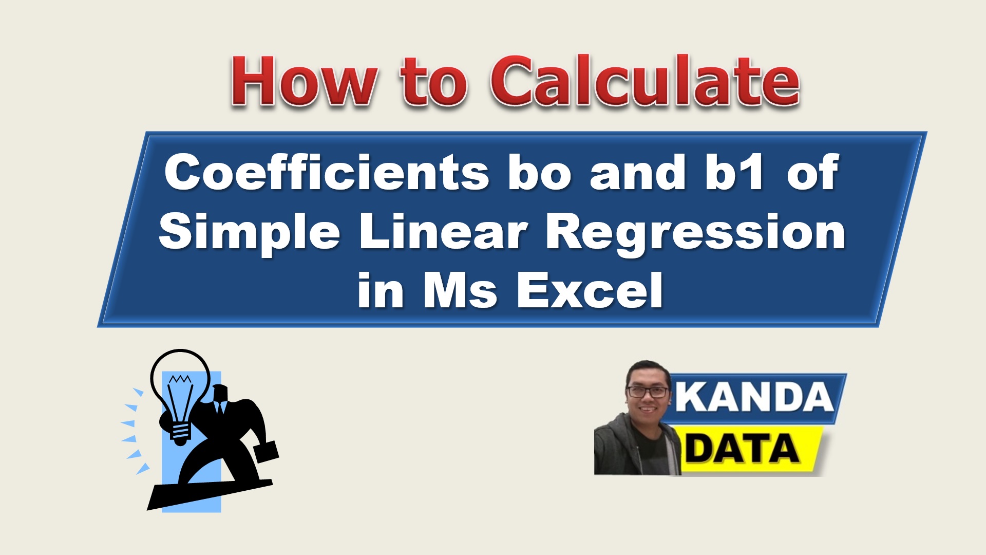How to Calculate Coefficients bo and b1 of Simple Linear Regression