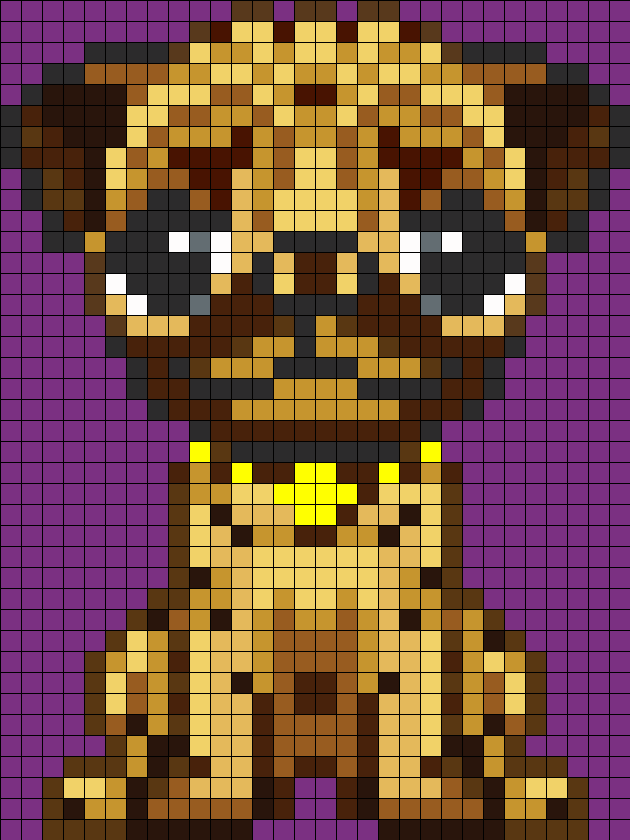 Pug Perler Perler Bead Pattern Bead Sprites Animals