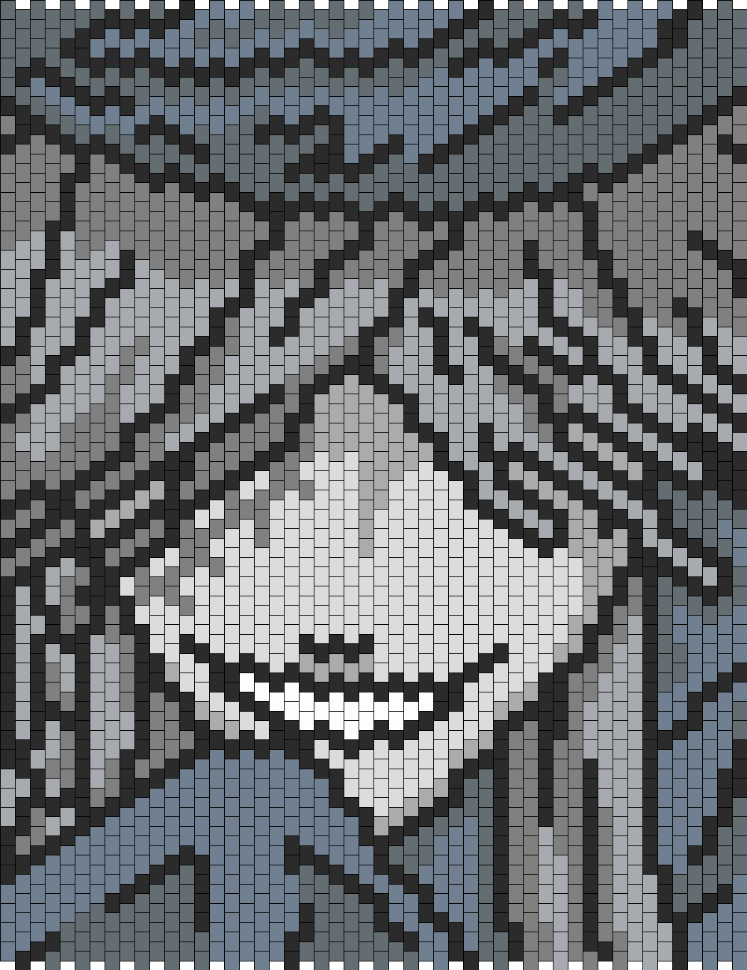 Undertaker From Black Butler Bead Pattern Peyote Bead Patterns