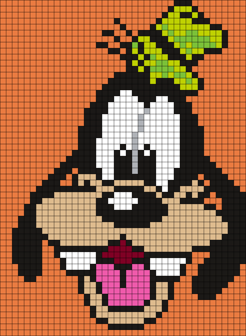 Goofy Perler Bead Pattern Bead Sprites Characters Fuse Bead Patterns