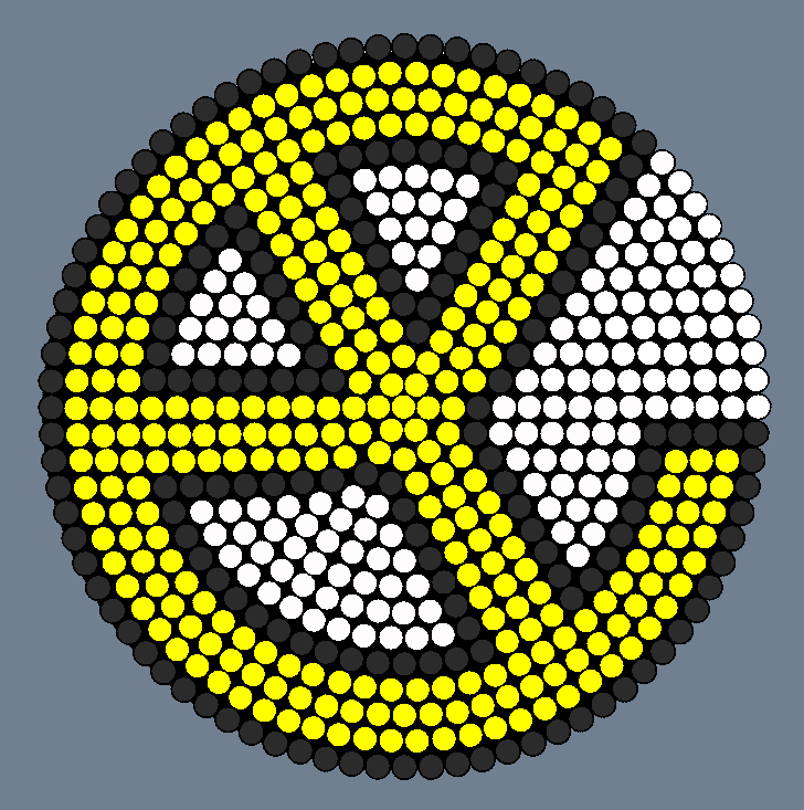 Yellow Claw Logo Perler Bead Pattern Bead Sprites Misc Fuse Bead