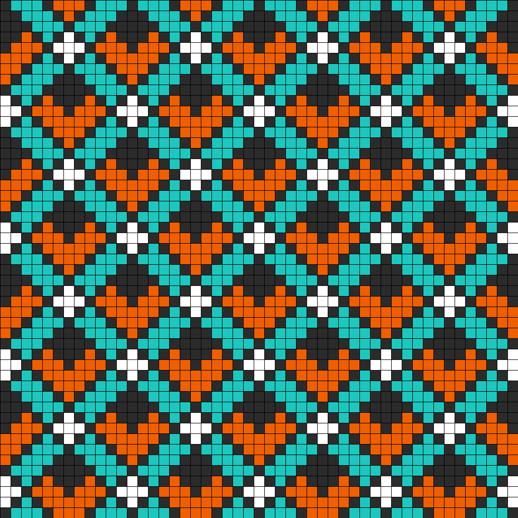 Art Deco Perler Bead Pattern Bead Sprites Simple Fuse Bead Patterns