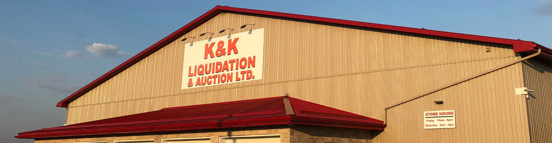 K & K Liquidation Liquidation Merchandise Store Wellesley Ontario