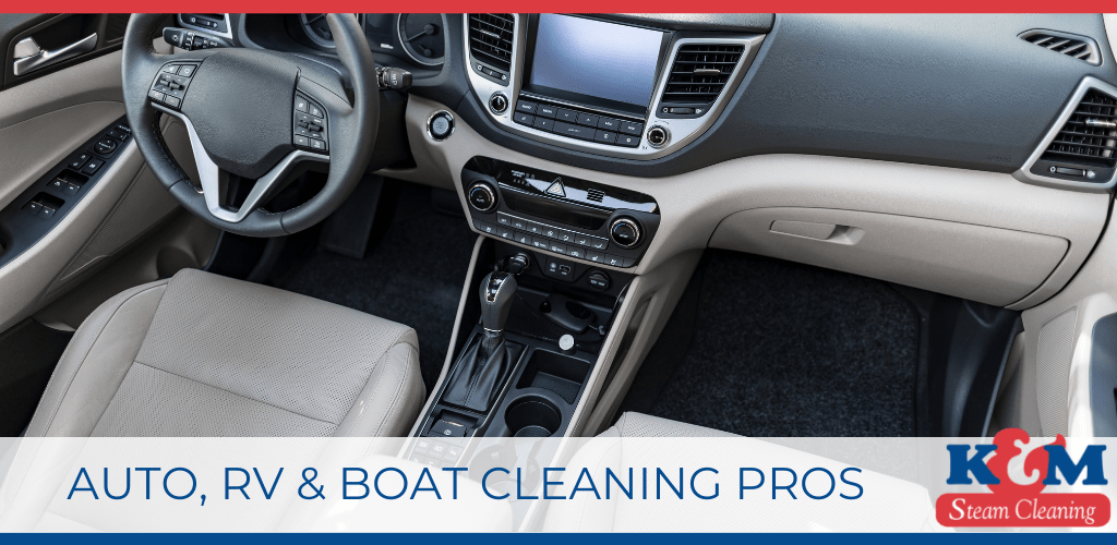 Auto, Boat & RV Cleaning in Greater Austin K&M Steam Cleaning