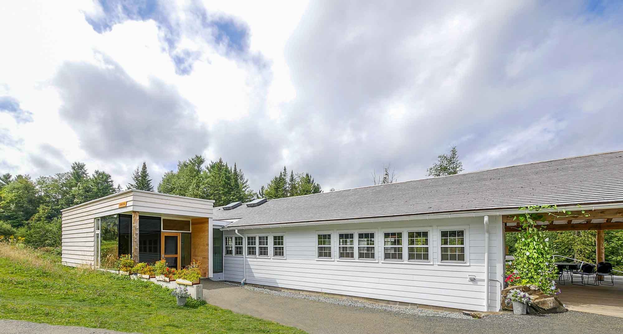 Dining Hall/Kitchen Craftsbury, Vermont Kane Architecture